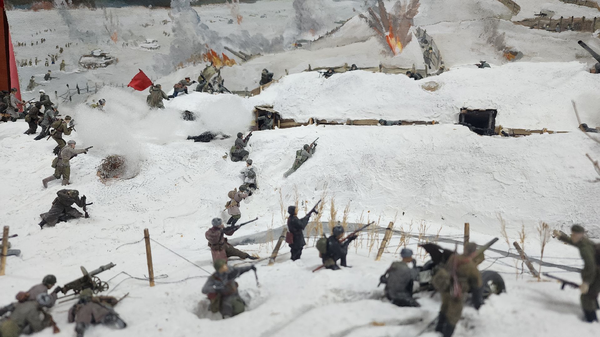 волоколамск, диорама, школьный музей,