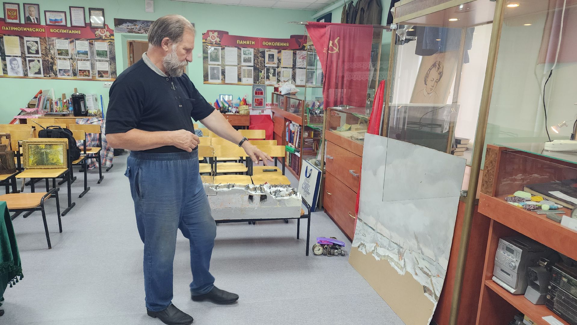 волоколамск, диорама, школьный музей,