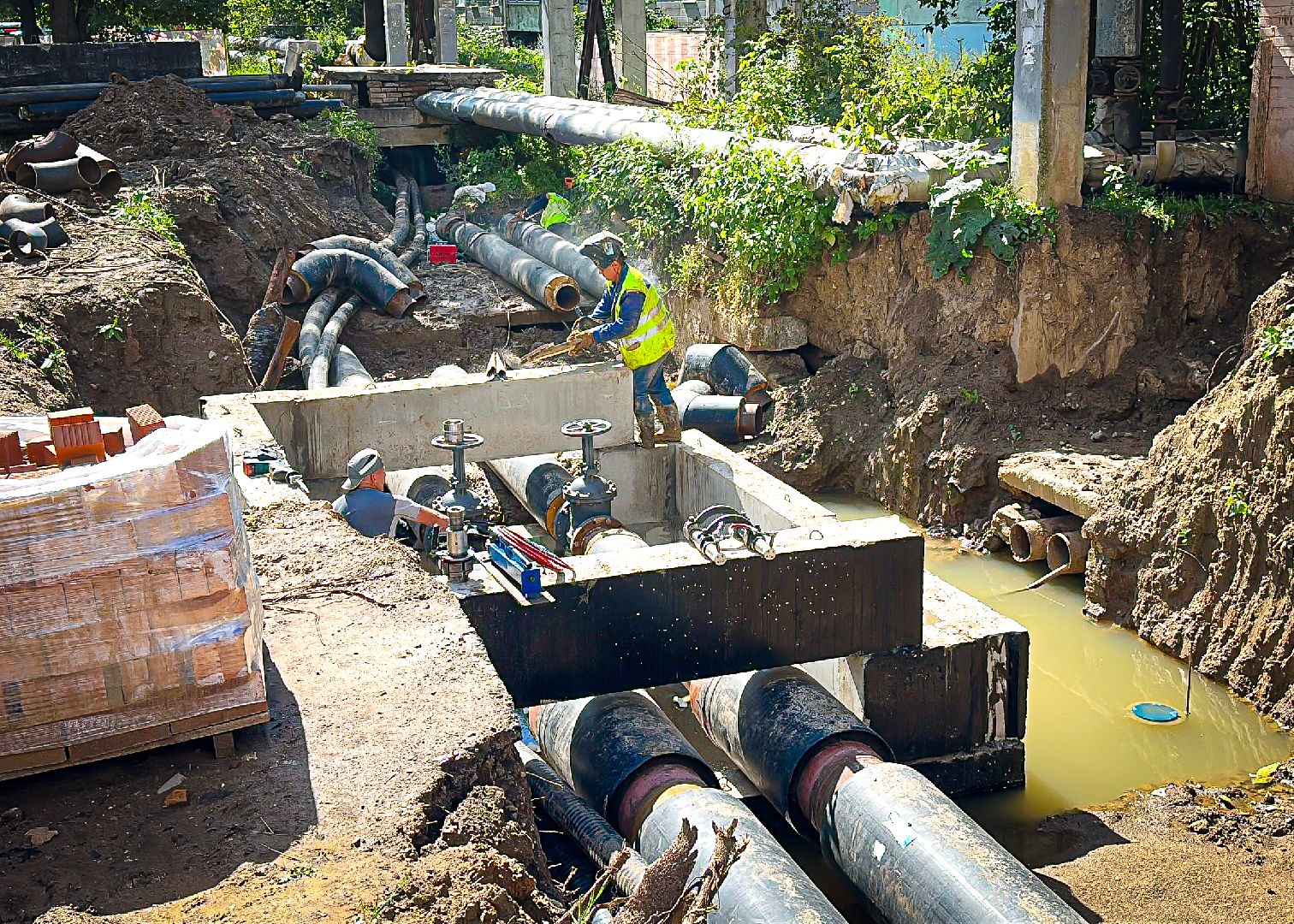 клин, жкх, модернизация теплосетей, подмосковье, газпром теплоэнерго мо,