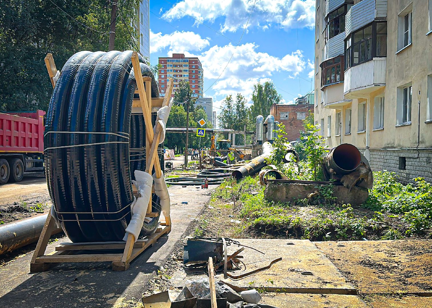 клин, жкх, модернизация теплосетей, подмосковье, газпром теплоэнерго мо,