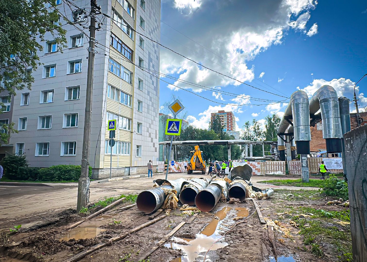 клин, жкх, модернизация теплосетей, подмосковье, газпром теплоэнерго мо,