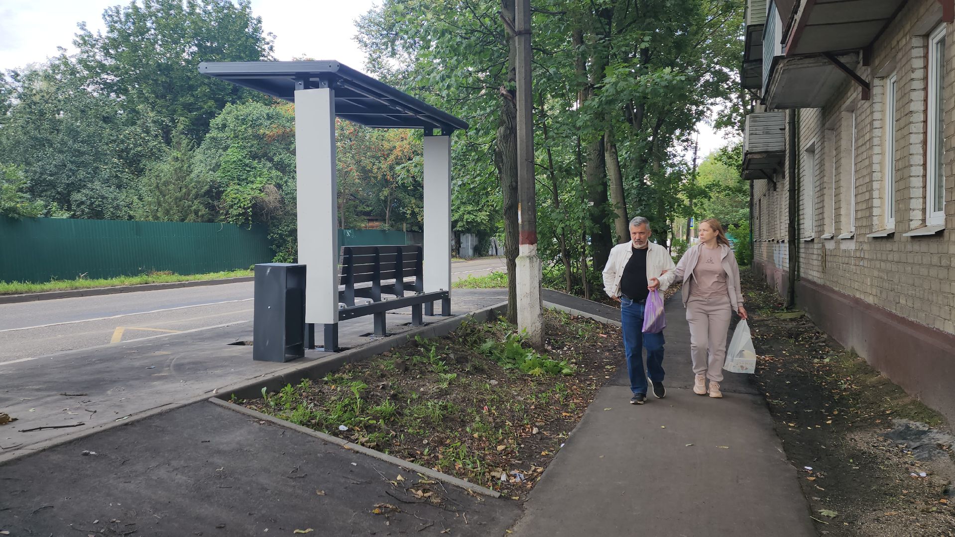 вертикалки, пушкино, остановочные павильоны, площадка, асфальтирование,новые автобусные остановки,общественный транспорт,остановка,благоустройство,