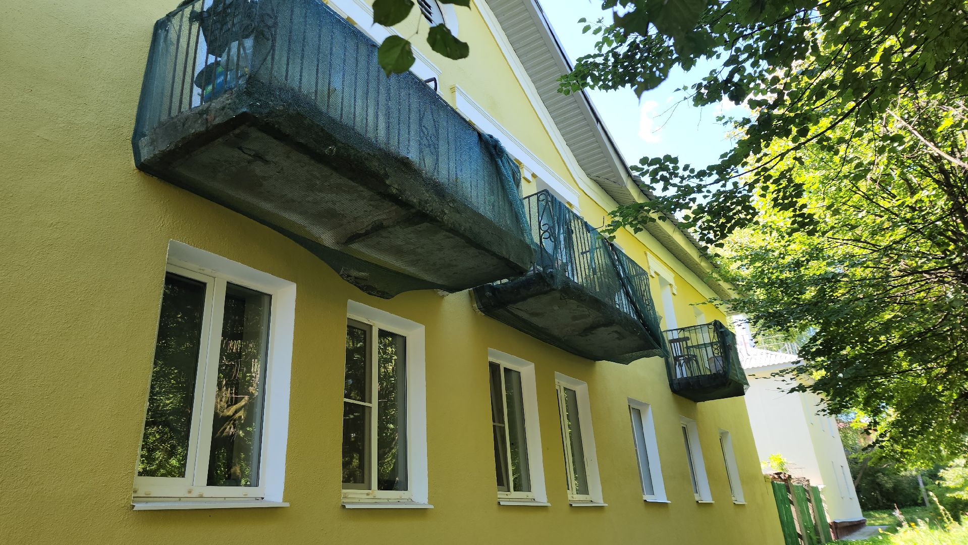 серпухов, подмосковье, ремонт фасада дома, улица калинина,