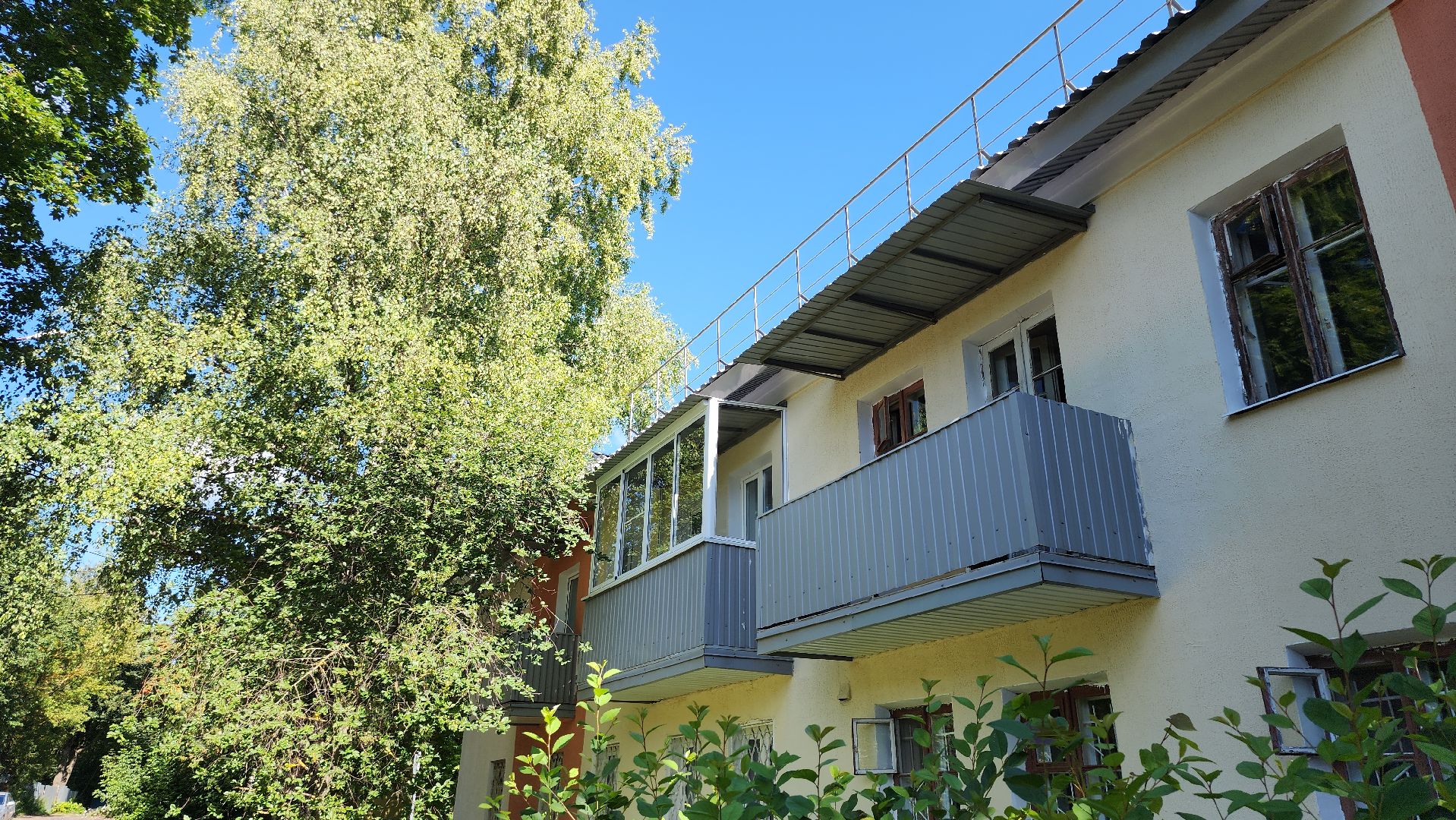 серпухов, подмосковье, ремонт фасада дома, улица калинина,