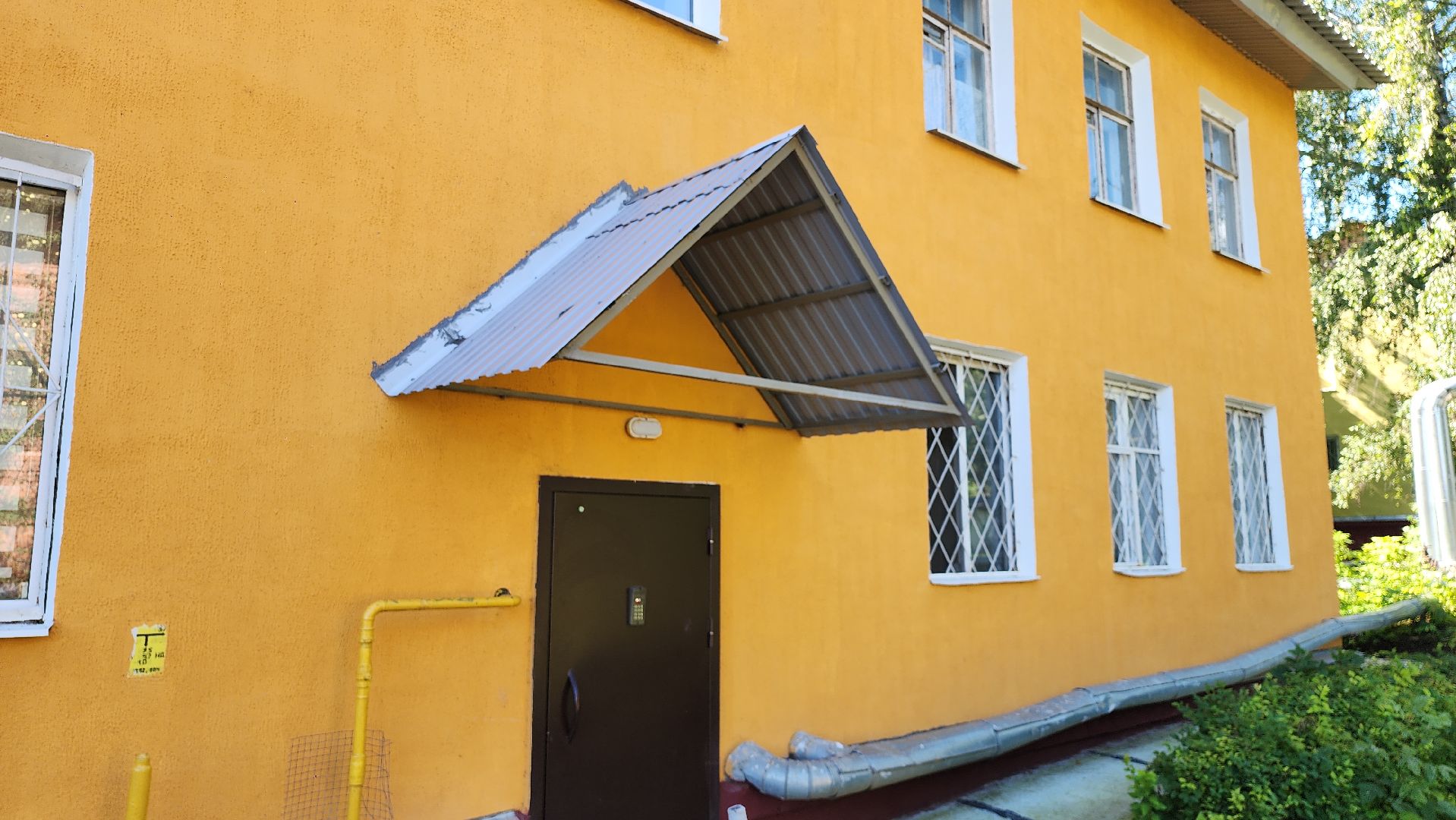 серпухов, подмосковье, ремонт фасада дома, улица калинина,