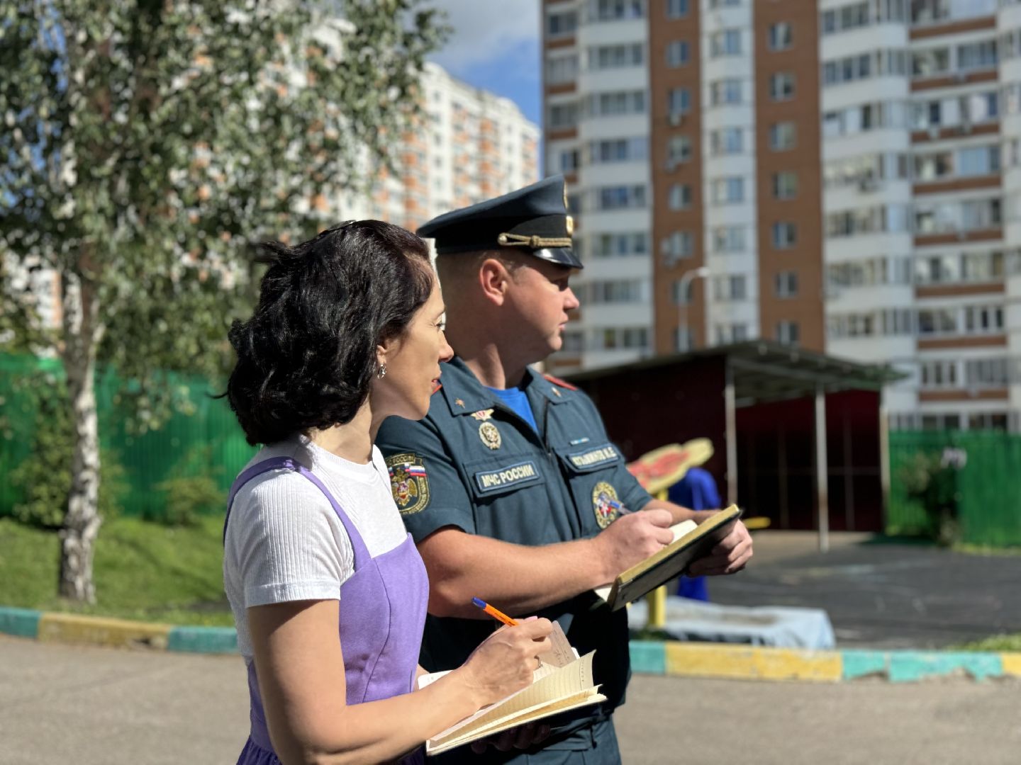 пожарные учения , детский сад колобок , ленинский городской округ, мчс, дети,