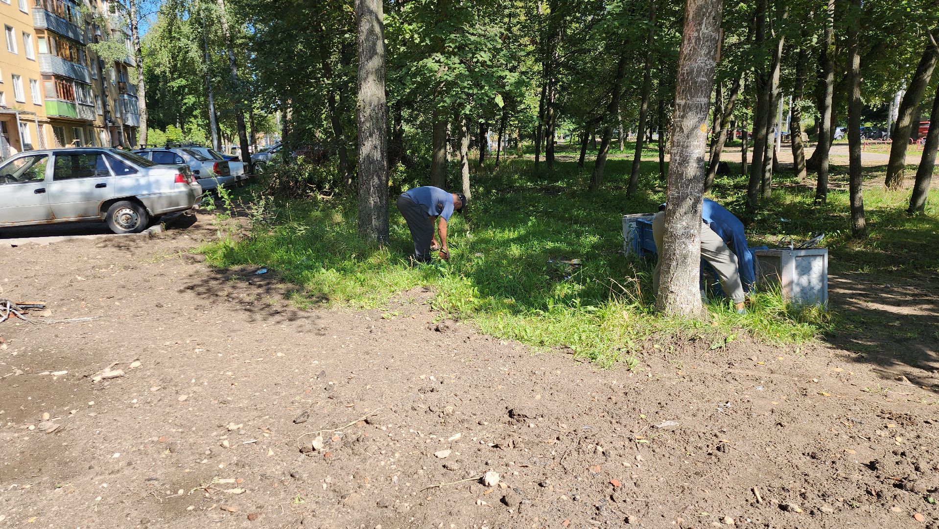 серпухов, подмосковье, благоустройство двора, большевик, улица ленина,