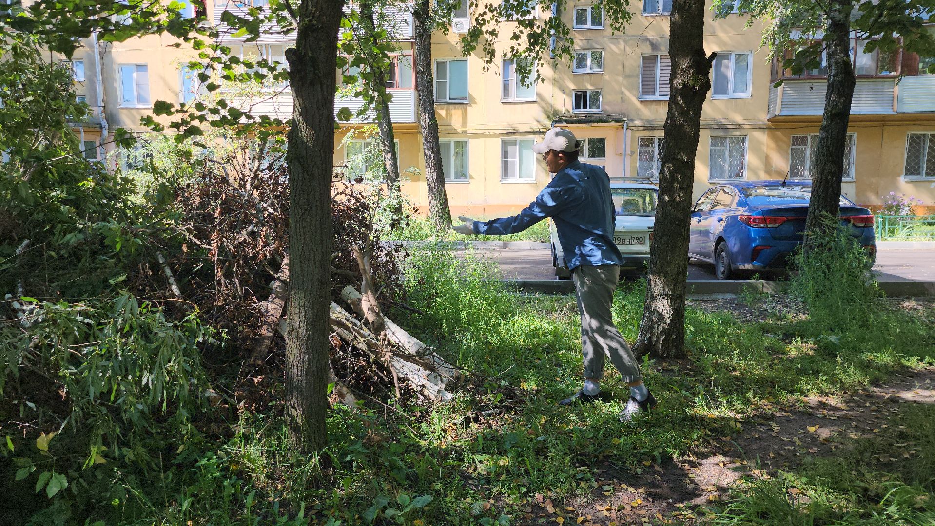 серпухов, подмосковье, благоустройство двора, большевик, улица ленина,