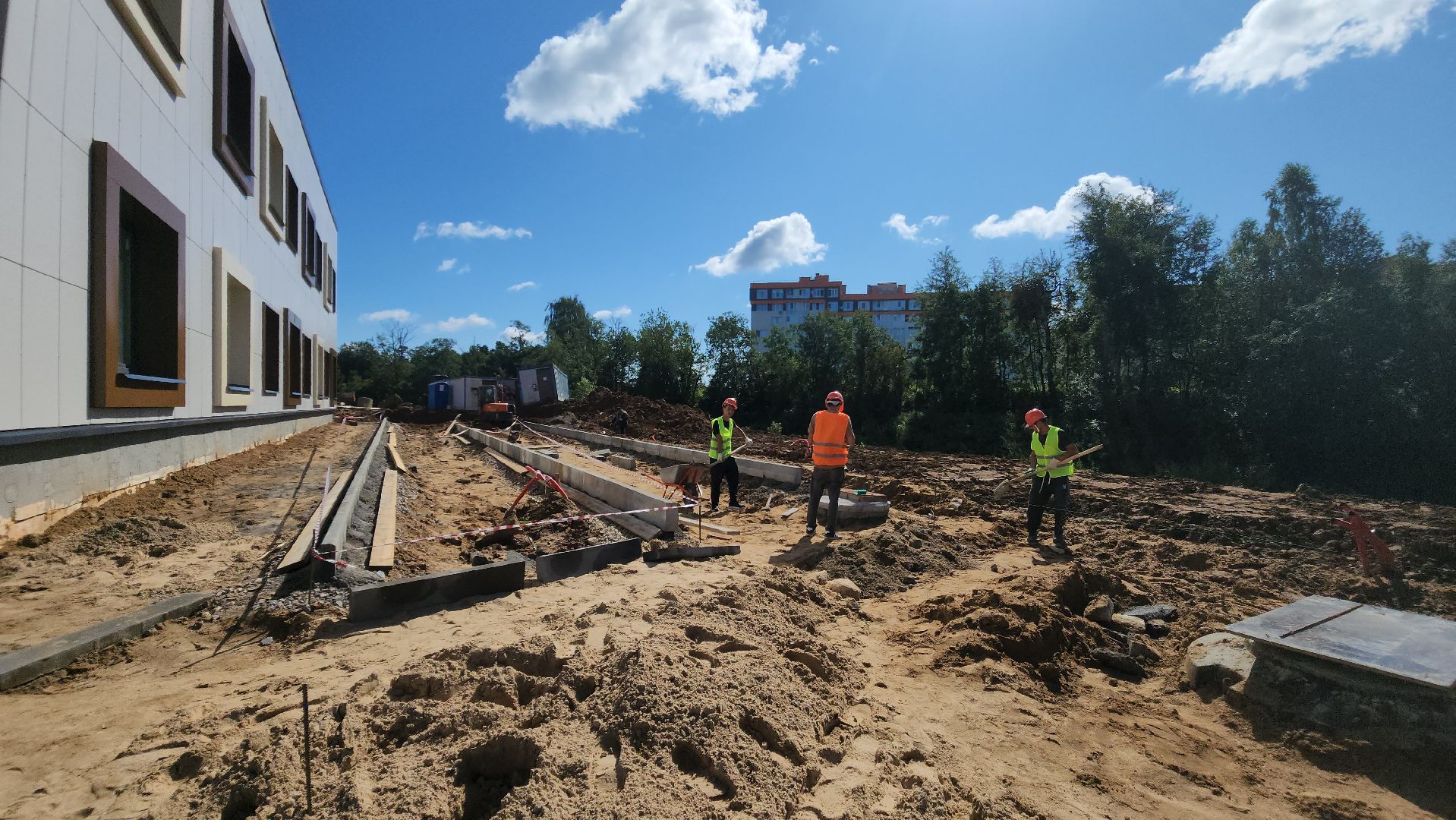 красногорск, строительство , детский сад,