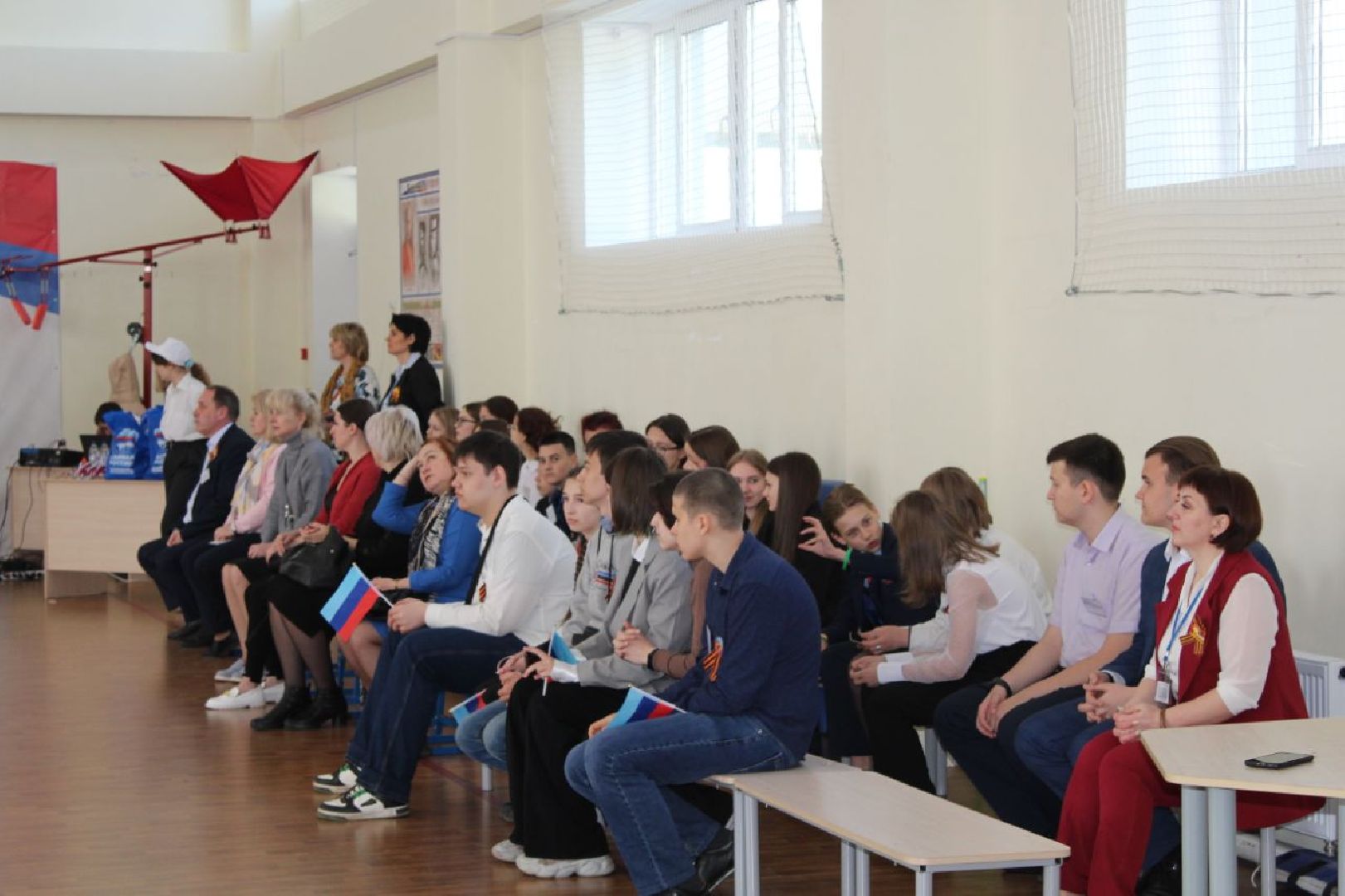 Луганск, День победы, Чехов, дети, школа, Подмосковье