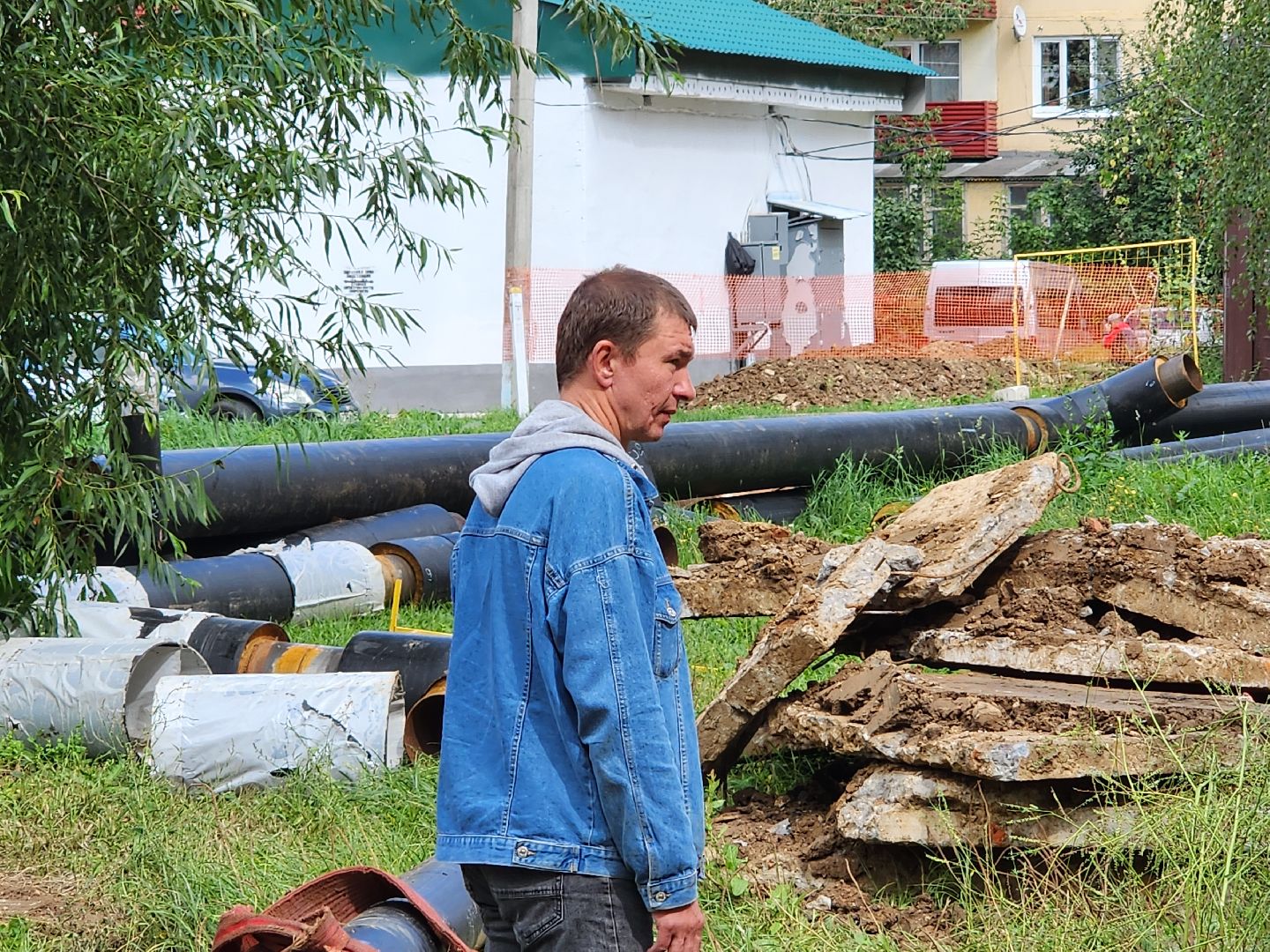 чехов, вишневый бульвар, капремонт теплотрассы, замена труб отопления и ГВС, подготовка к отопительному сезону, уникальная изоляция труб, госпрограмма московской области, развитие инженерной инфраструктуры,губернатор подмосковья,