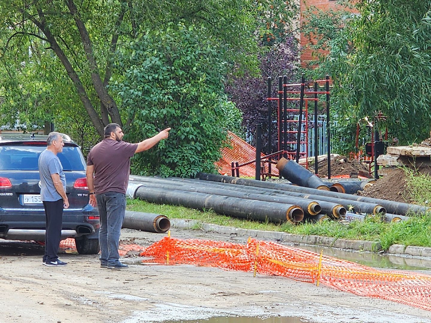 чехов, вишневый бульвар, капремонт теплотрассы, замена труб отопления и ГВС, подготовка к отопительному сезону, уникальная изоляция труб, госпрограмма московской области, развитие инженерной инфраструктуры,губернатор подмосковья,