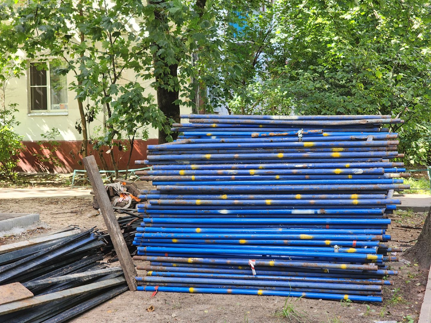 королёв, благоустройство, ремонт фасада дома 41 на Пионерской ,