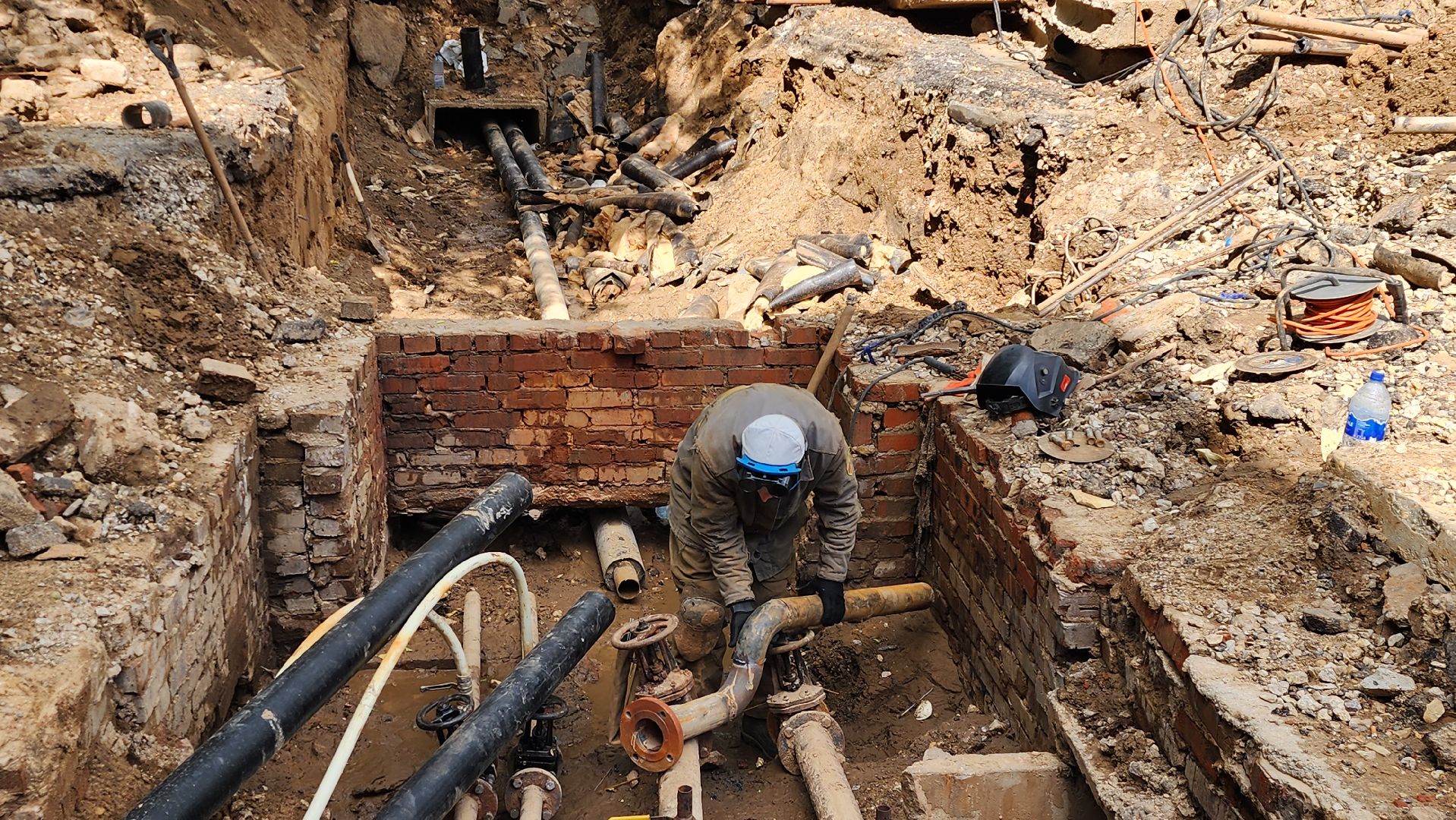 ремонт теплосетей, истра, жкх,