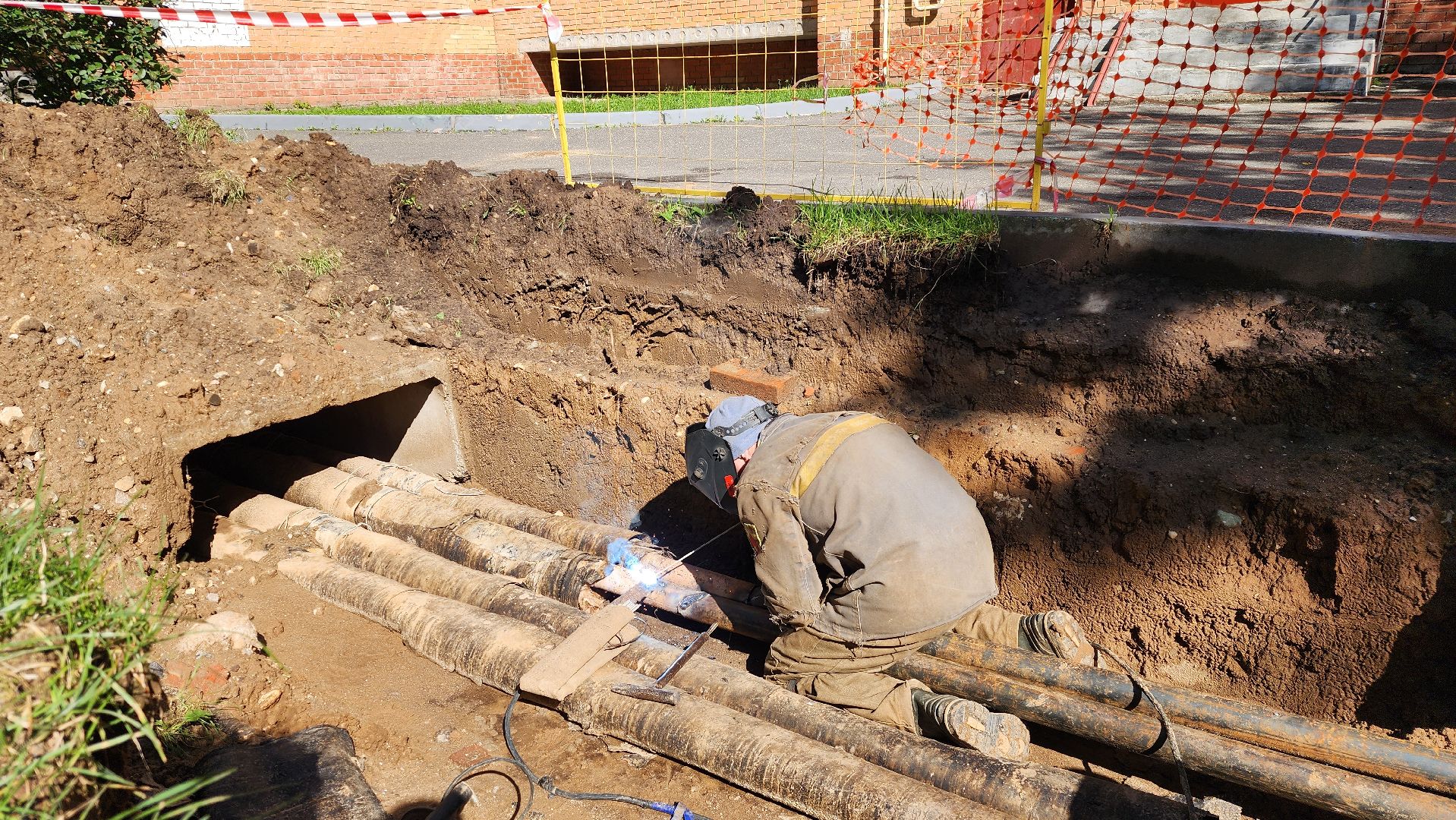 ремонт теплосетей, истра, жкх,