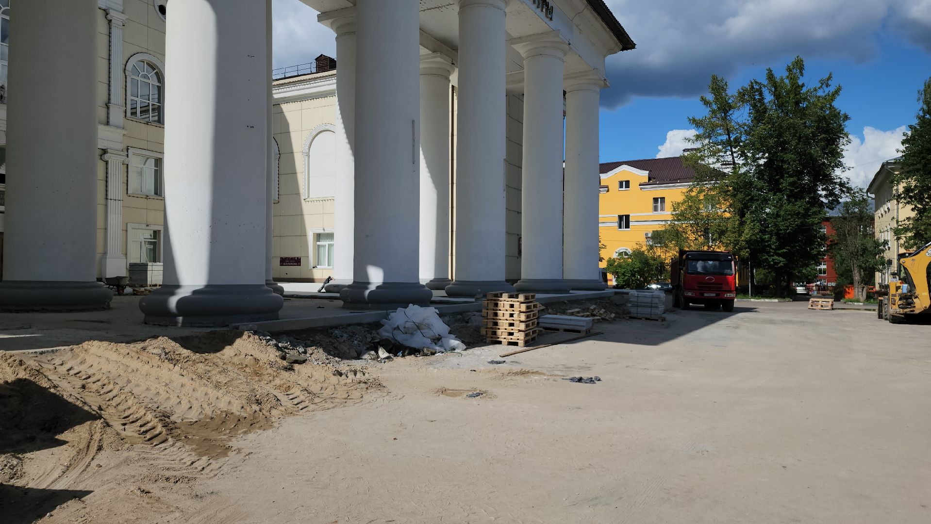 щёлково, Обновление крыльца, Замена плитки,