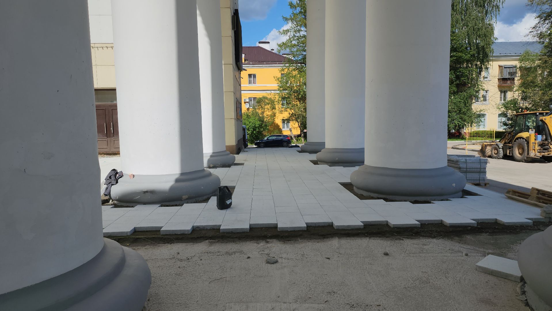 щёлково, Обновление крыльца, Замена плитки,