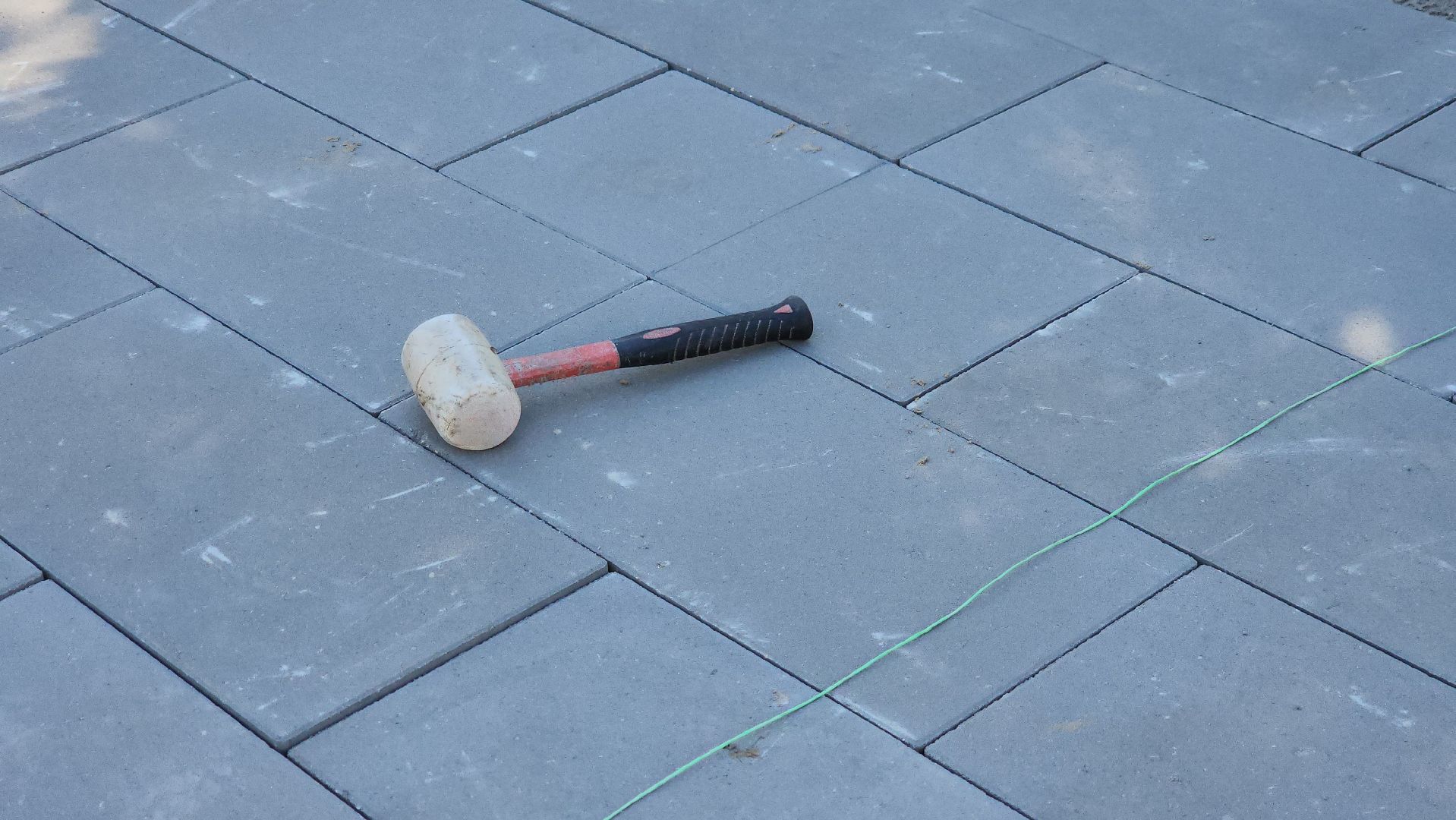 щёлково, замена плитки, Обновление пушкинской площади,