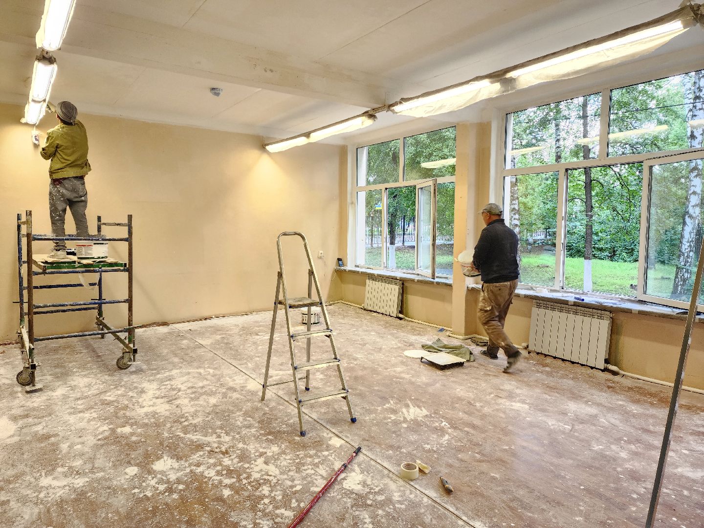 раменское, образование, ремонт образовательных учреждений округа, раменская средняя школа 1,