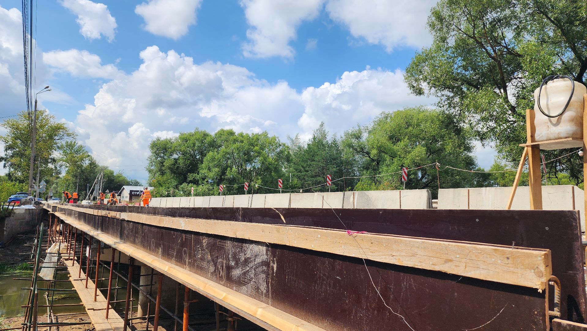 капитальный ремонт, капремонт, мост, рожайка, домодедово, подмосковье ,благоустройство,