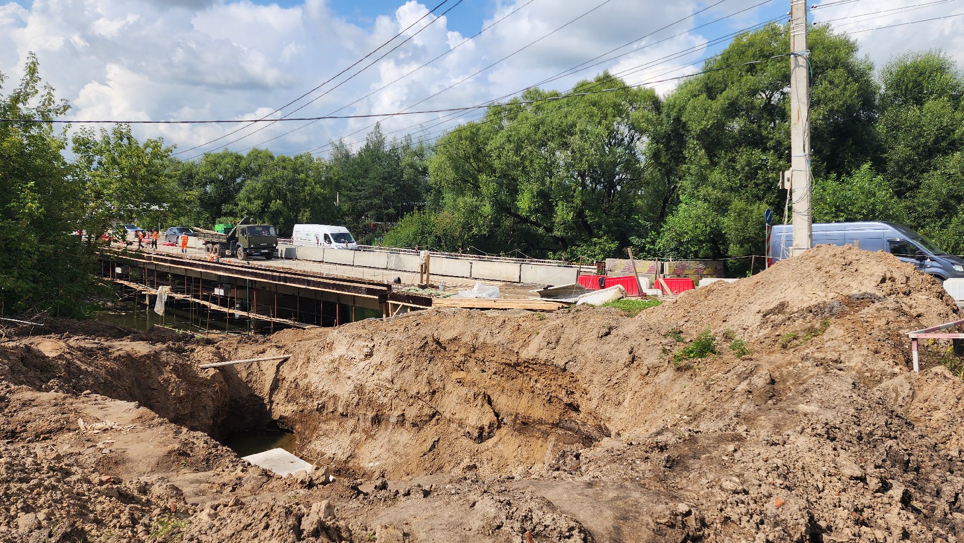 капитальный ремонт, капремонт, мост, рожайка, домодедово, подмосковье ,благоустройство,