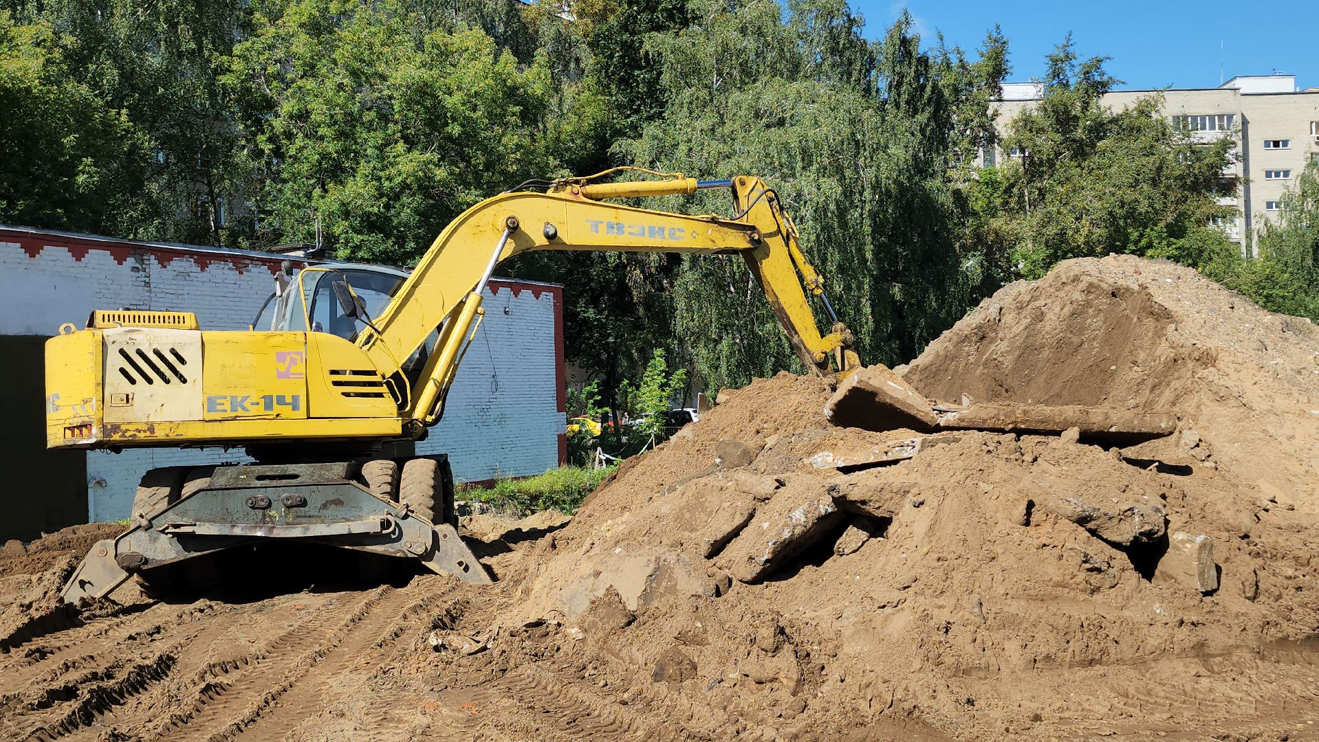 Люберцы,  ремонт теплосети, магистральный трубопровод,