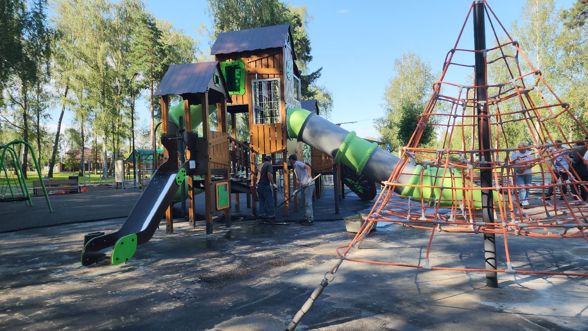 Электрогорск , Благоустройство , Детская площадка ,