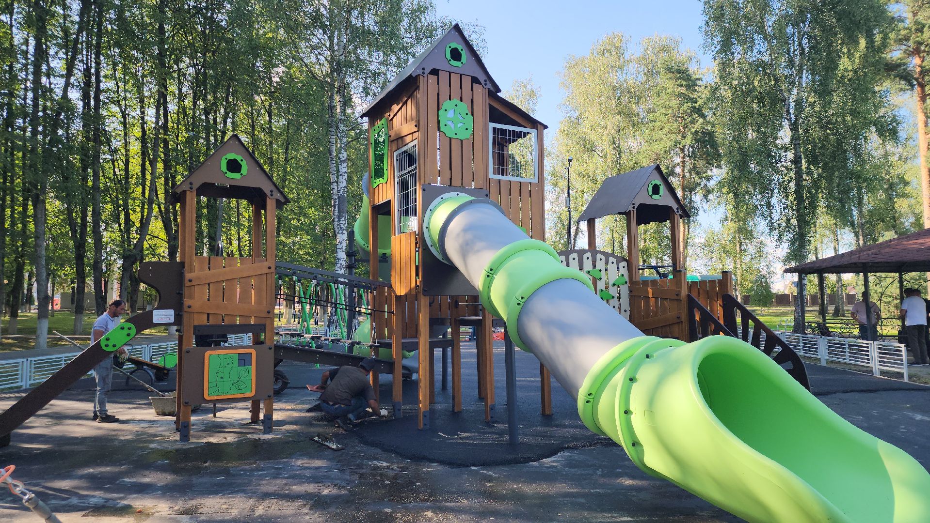 Электрогорск , Благоустройство , Детская площадка ,