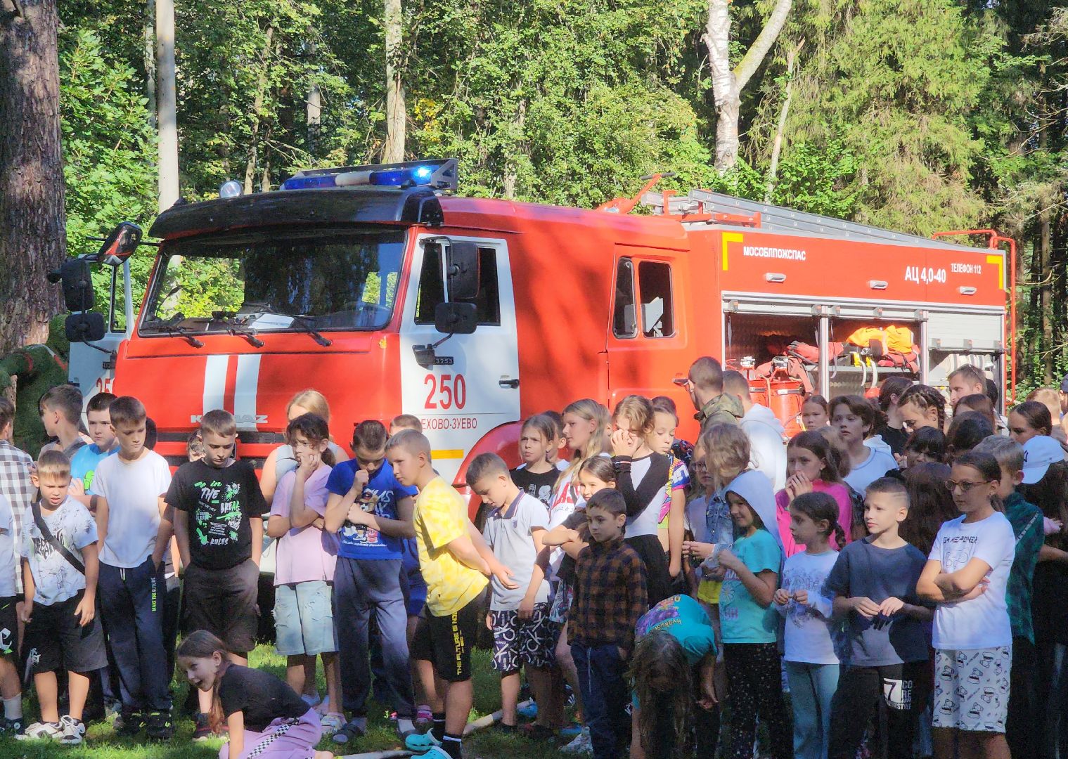 пожарная безопасность, детский лагерь, орехово-зуевский округ,
