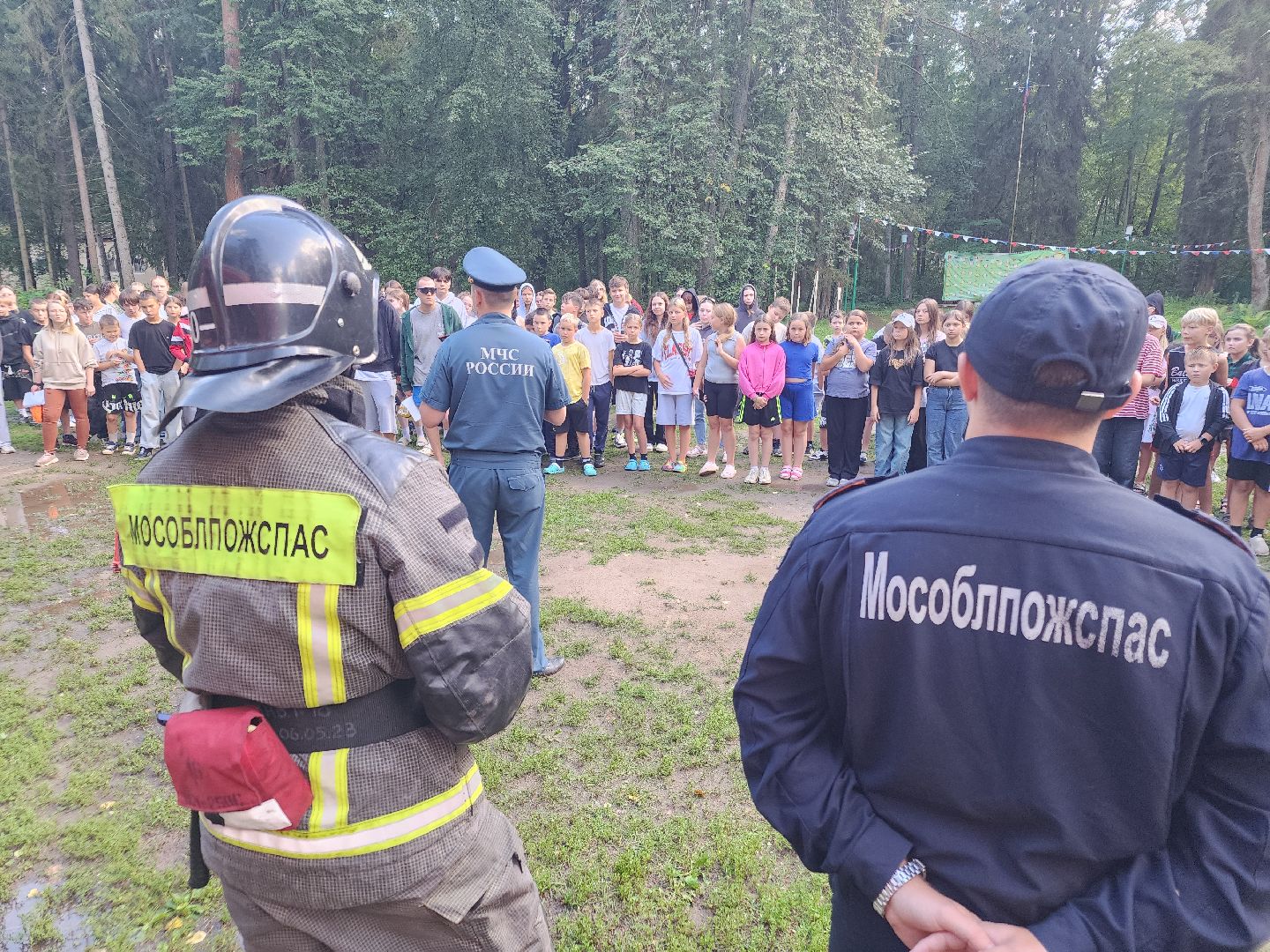 пожарная безопасность, детский лагерь, орехово-зуевский округ,