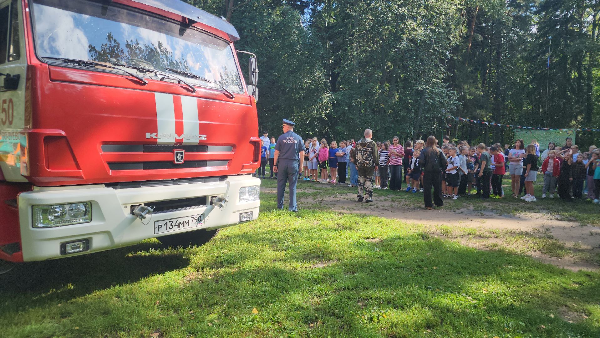 пожарная безопасность, детский лагерь, орехово-зуевский округ,