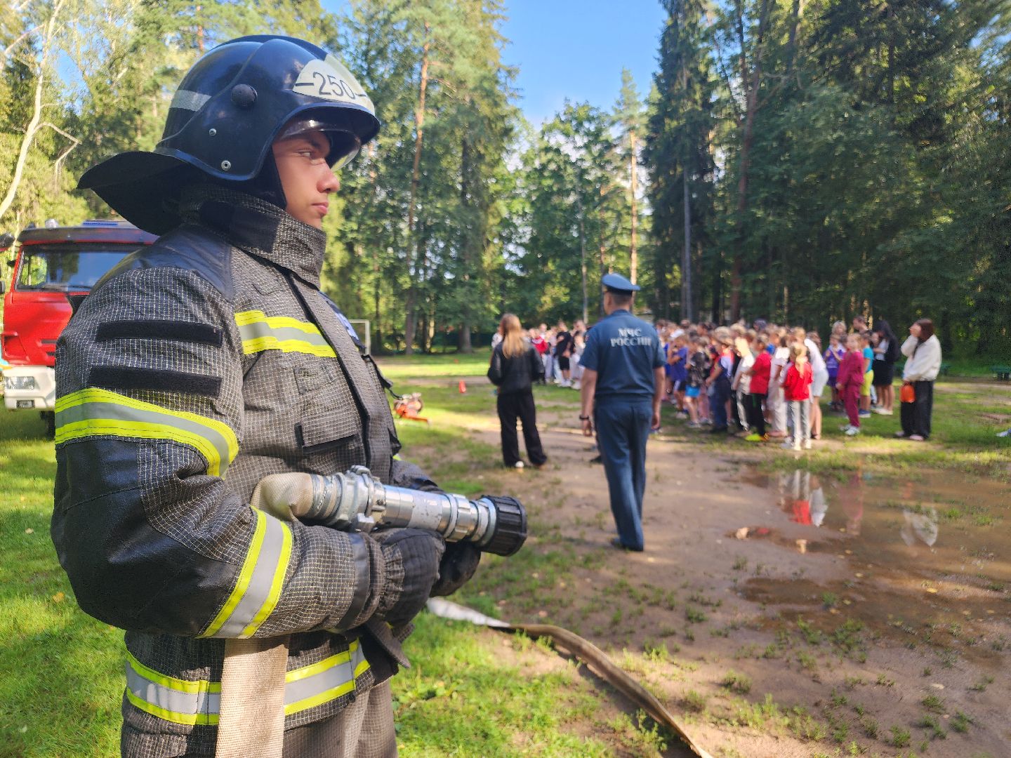 пожарная безопасность, детский лагерь, орехово-зуевский округ,