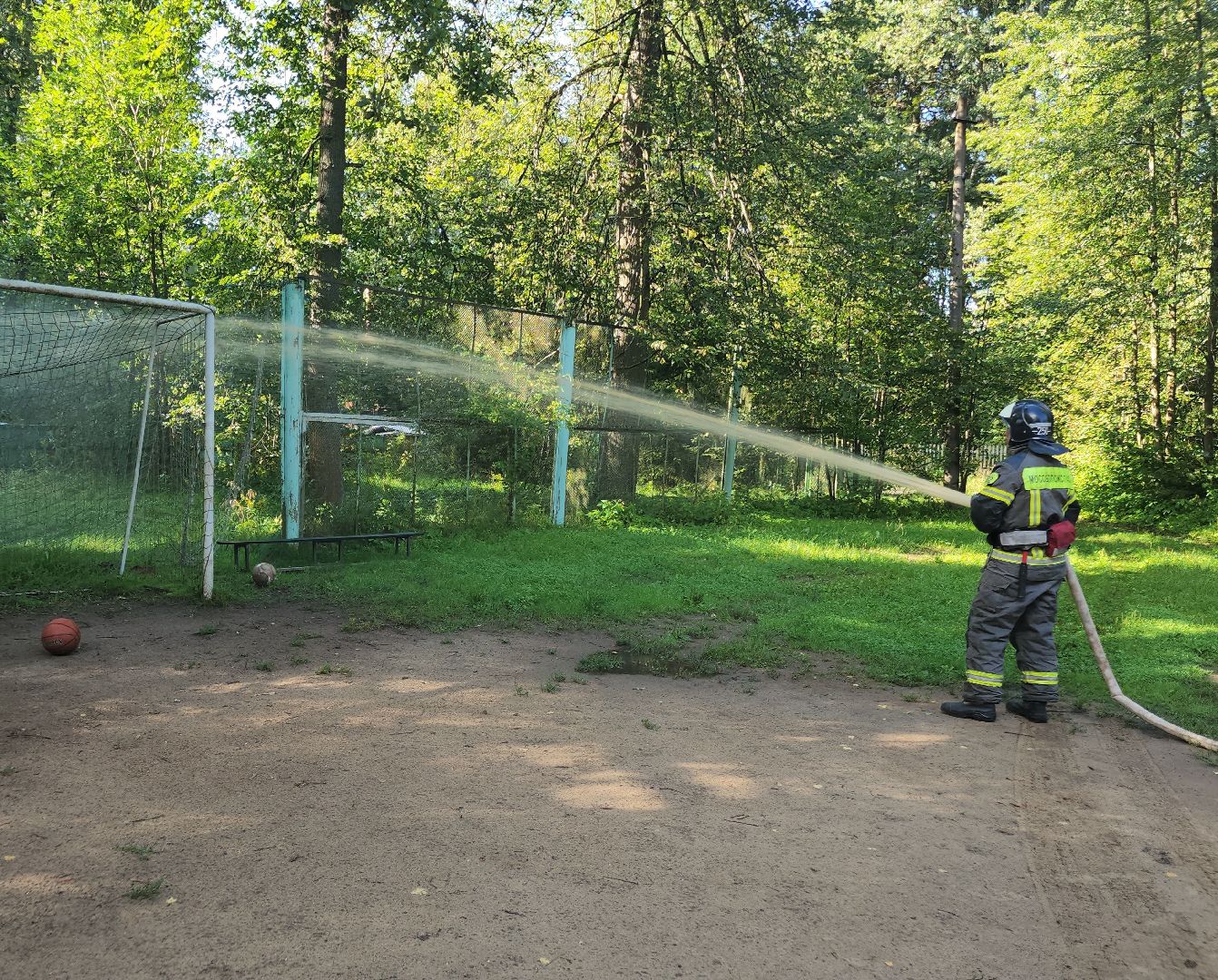 пожарная безопасность, детский лагерь, орехово-зуевский округ,