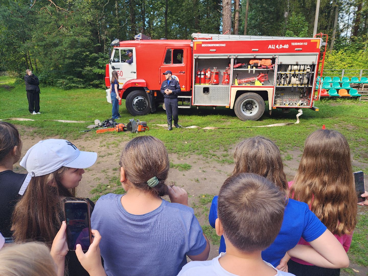 пожарная безопасность, детский лагерь, орехово-зуевский округ,