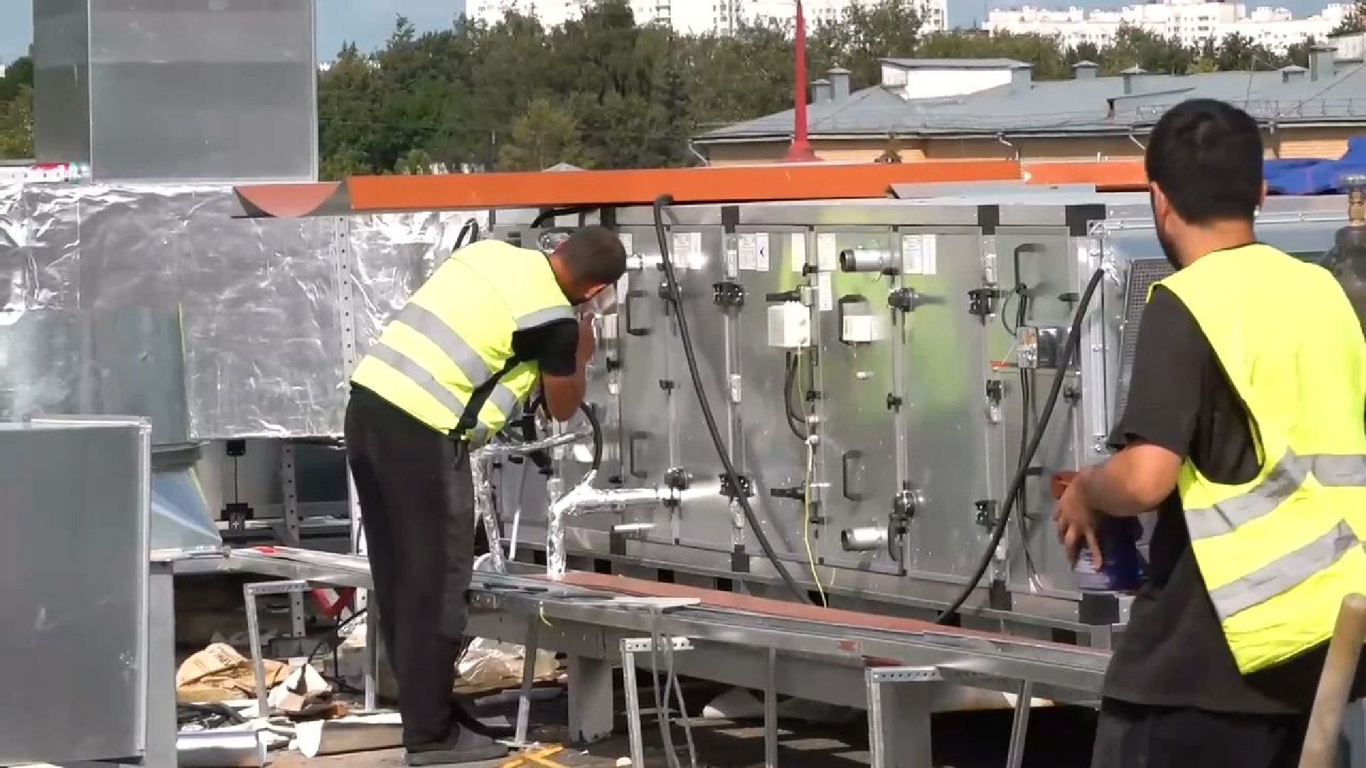 чехов, школа 3, пристройка на 200 мест, строительство, прокладка инженерных сетей, внутренние и внешние коммуникации, отопление, водоснабжение, канализация, электроснабжение, слаботочные сети, пуско-наладочные работы, губернатор подмосковья, госпрограмма московской области,