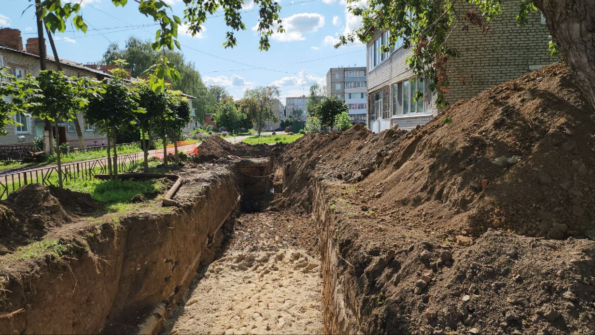 луховицы, фруктовая, капитальный ремонт теплосетей, жкх,