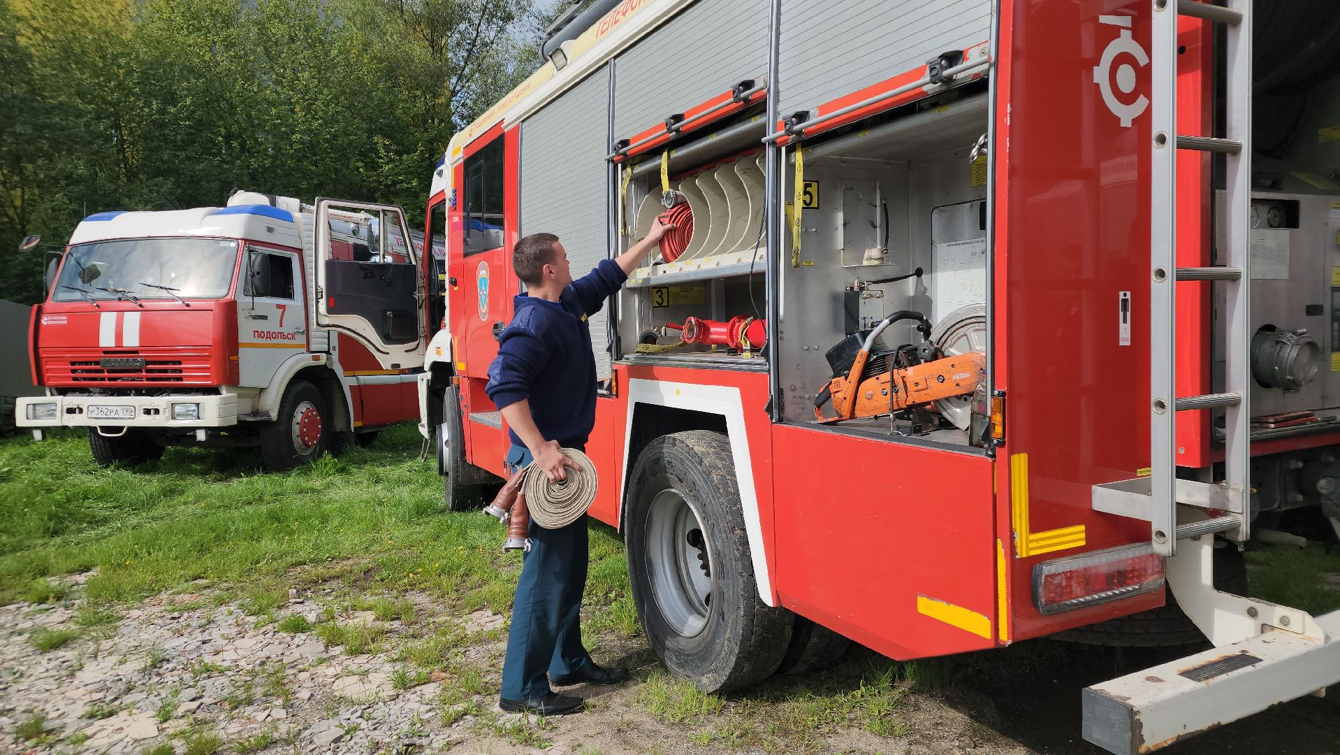 подольск, пожарная часть, Соревнования,