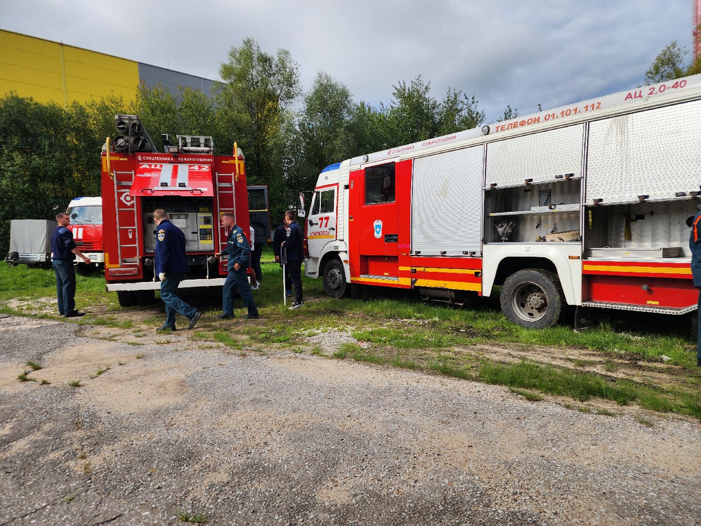 подольск, пожарная часть, Соревнования,