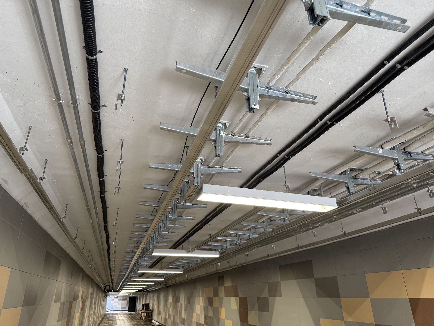 Люберцы , подземный переход, строителсьтво,