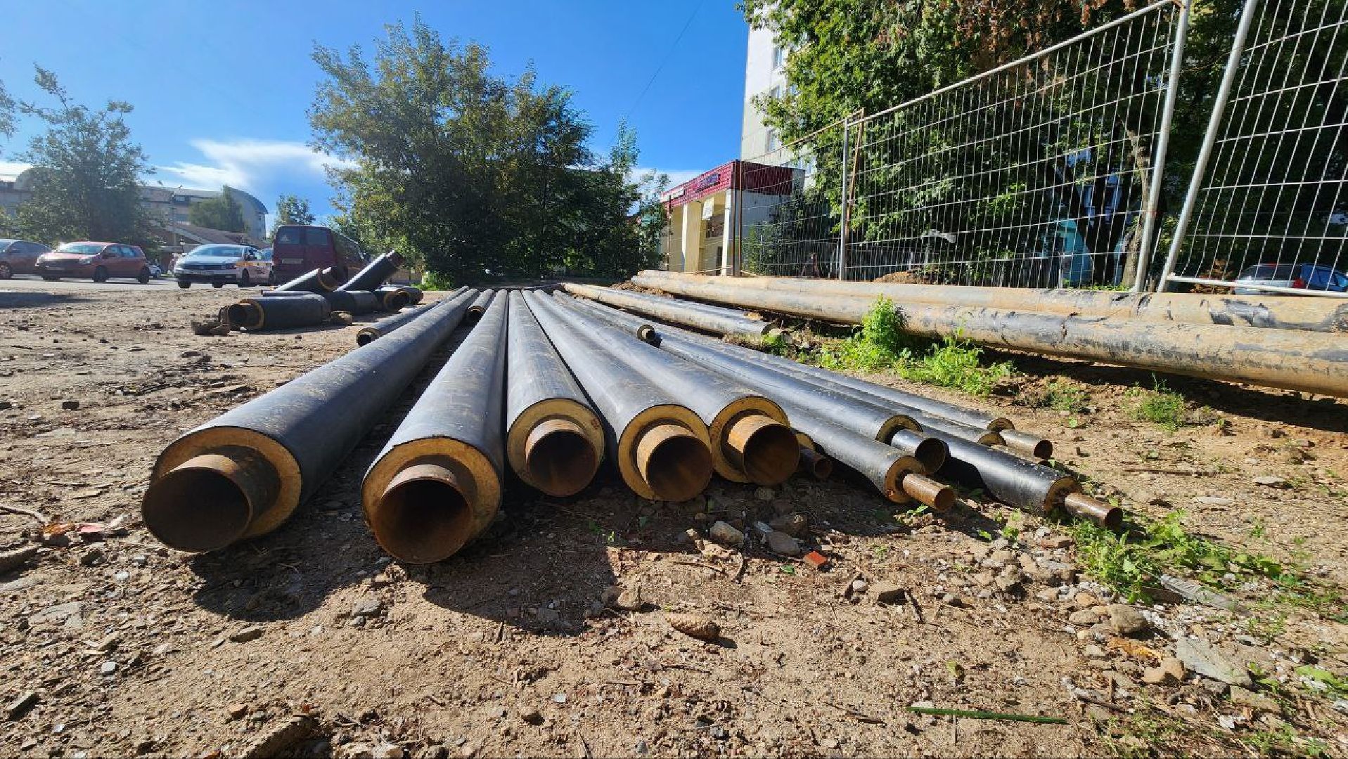 Дмитров, Замена теплотрассы, МКД, ЖКХ,