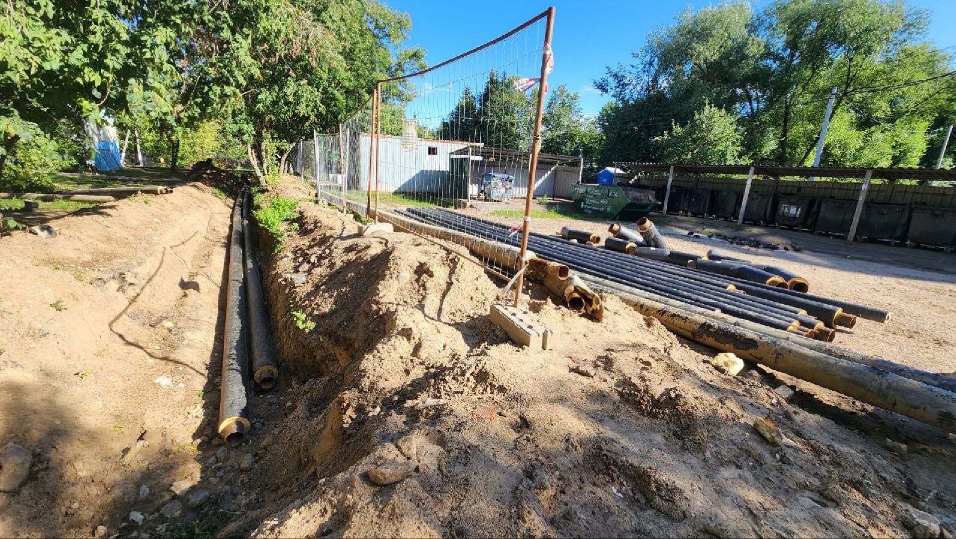 Дмитров, Замена теплотрассы, МКД, ЖКХ,