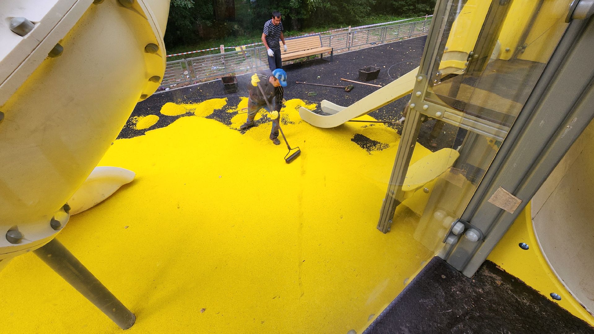 губернаторская детская площадка, протвино, благоустройство,