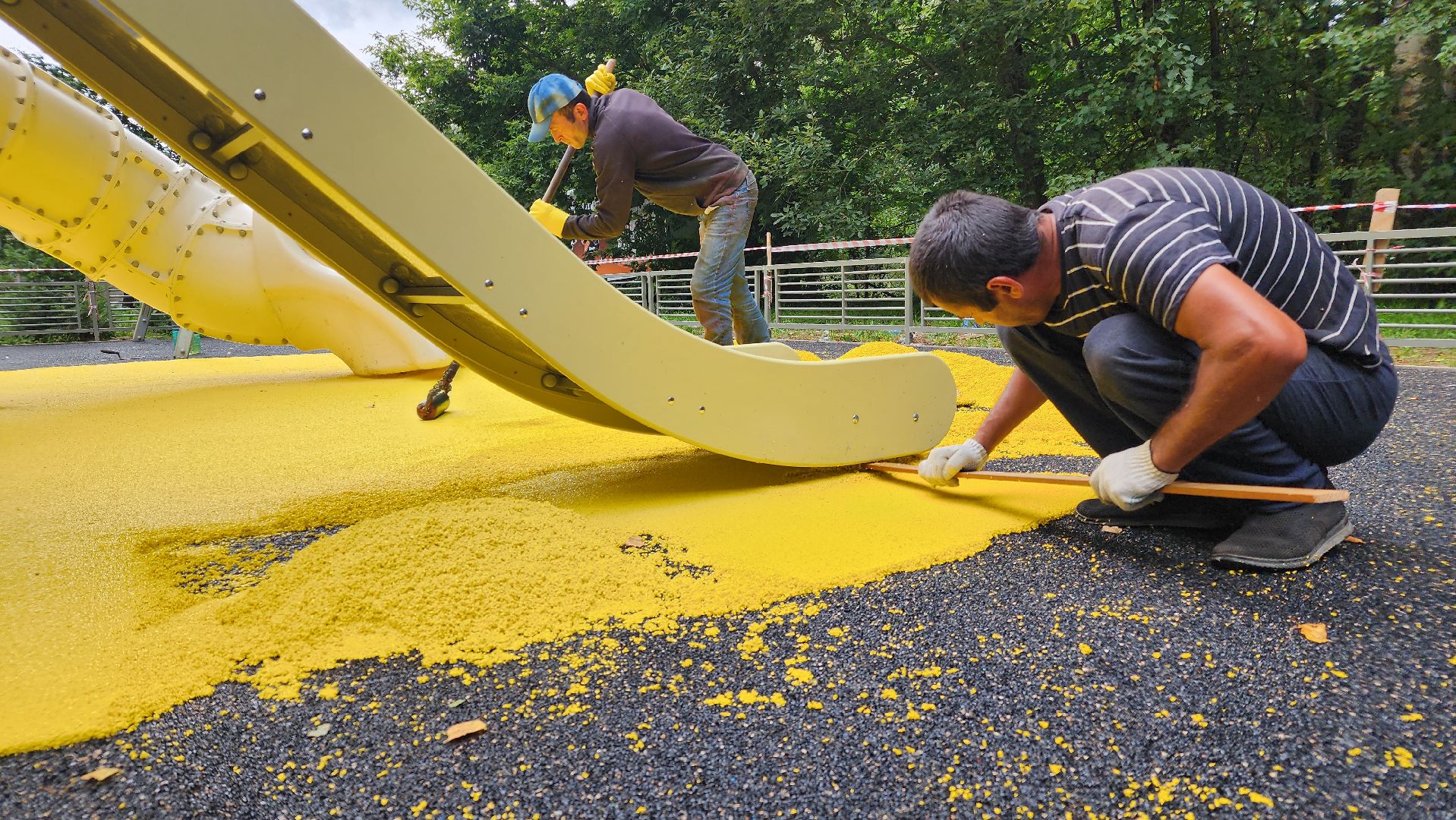 губернаторская детская площадка, протвино, благоустройство,