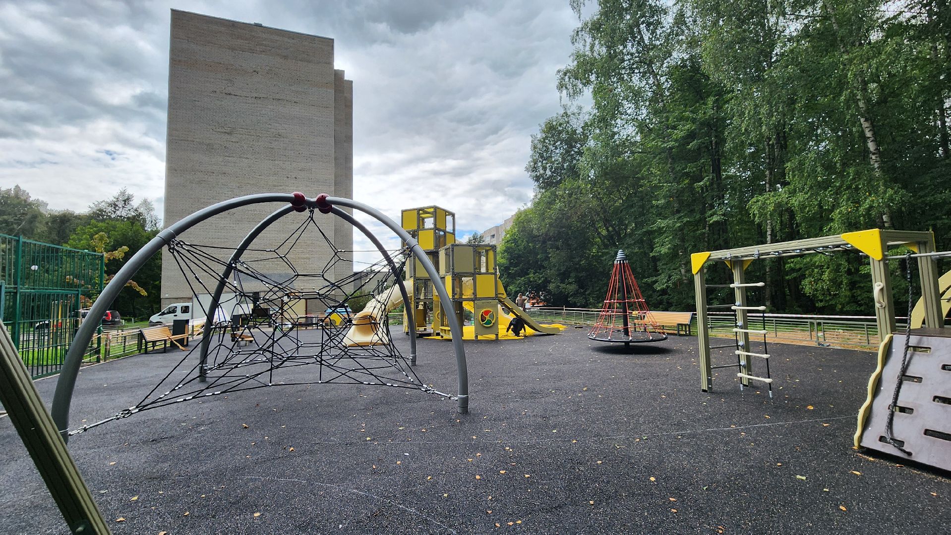 губернаторская детская площадка, протвино, благоустройство,