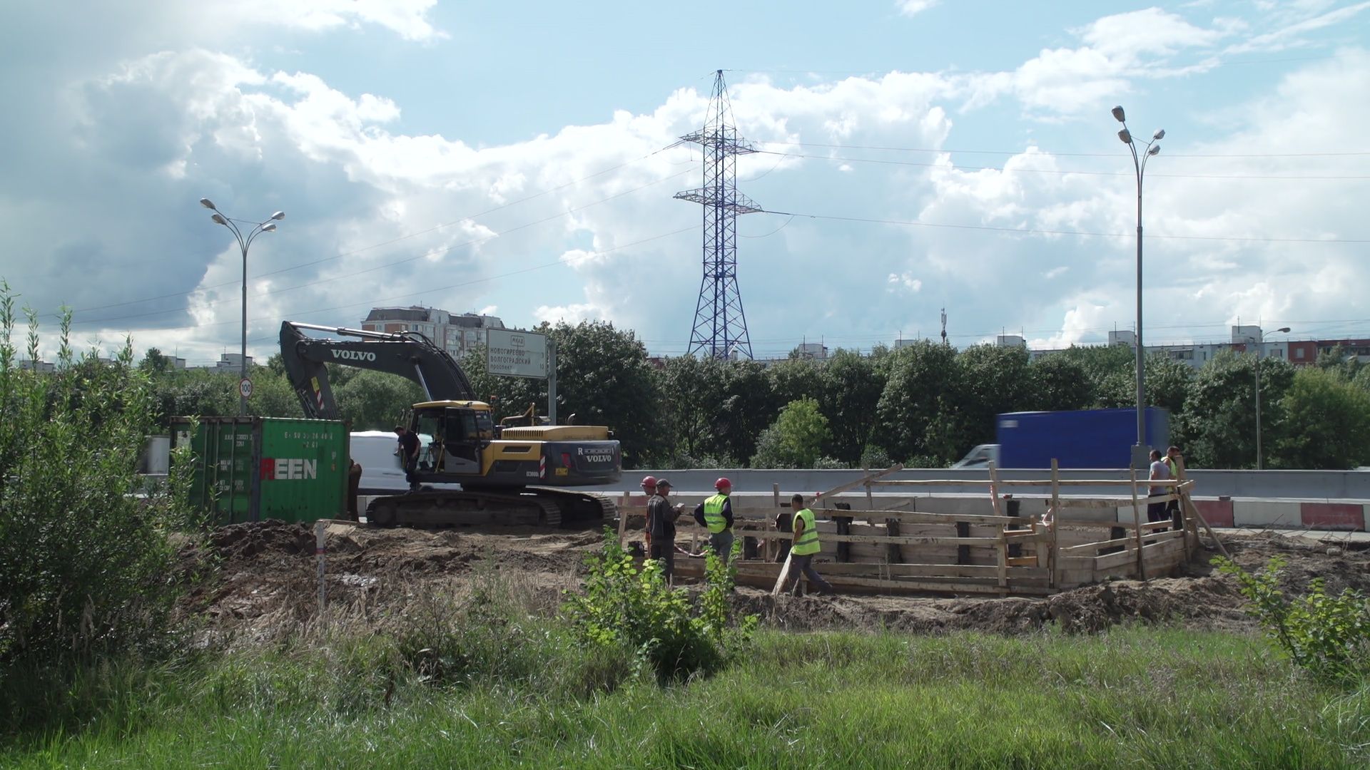 Реутов, МКАД, реконструкция МКАДа, развязки, строительство путепровода,