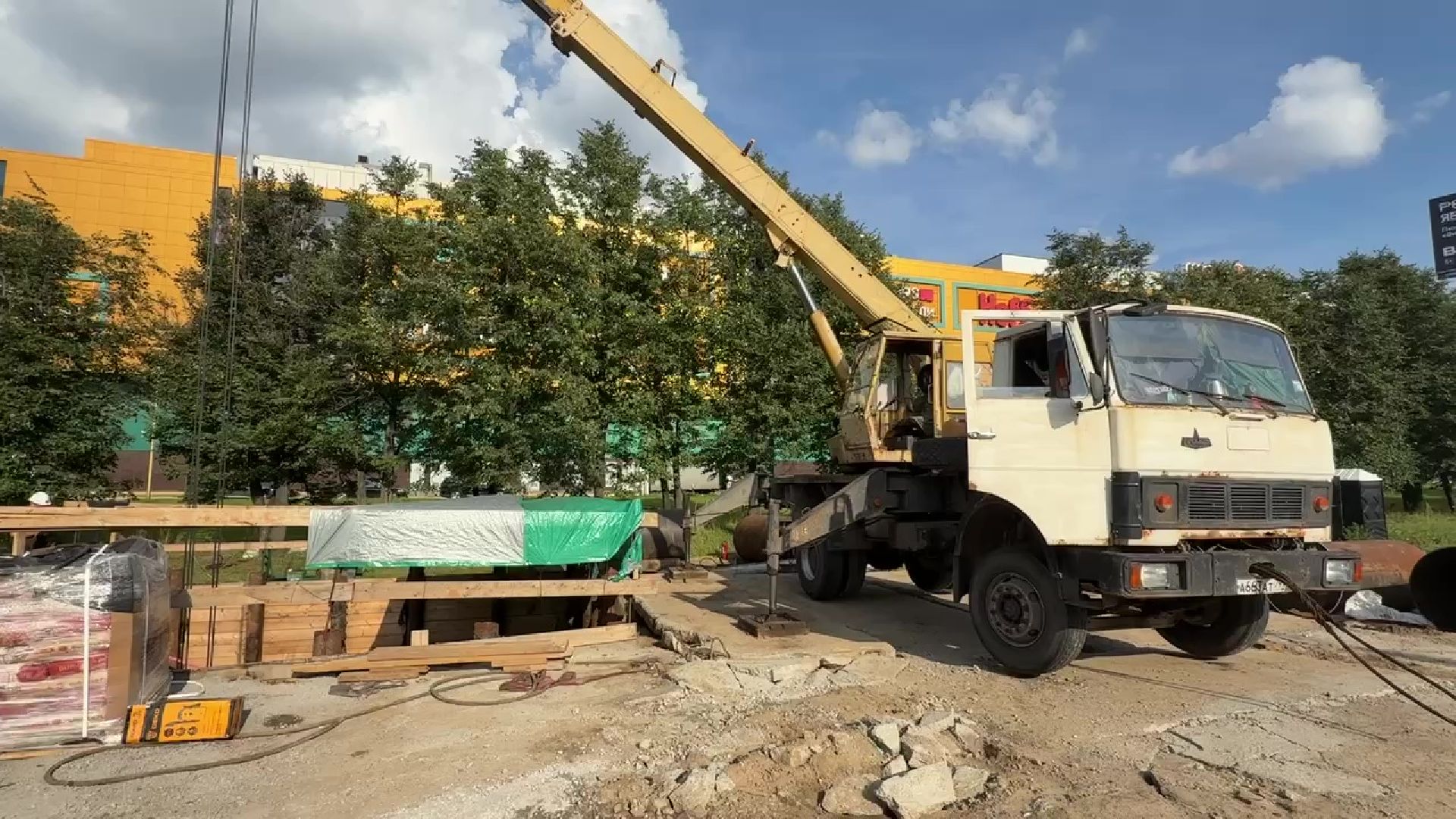 Реутов, МКАД, реконструкция МКАДа, развязки, строительство путепровода,