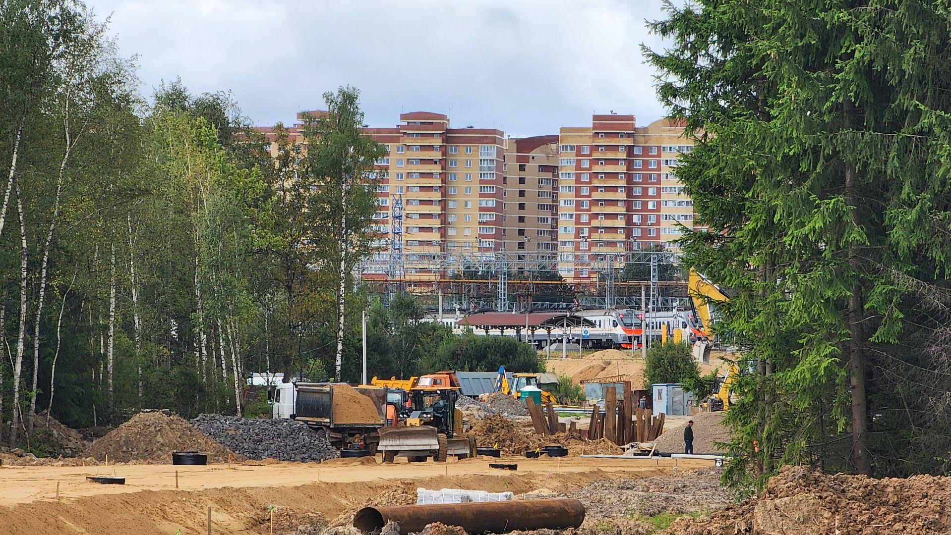 Северный подъезд , северный обход, Лобня, автомобильная дорога,