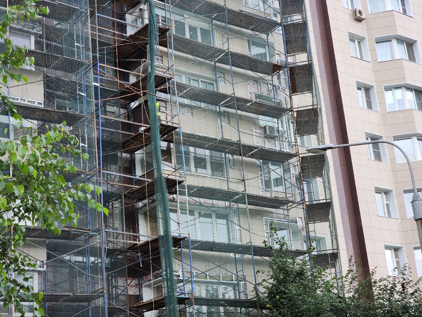 солнечногорск, жители , ремонт , дом, фасад,