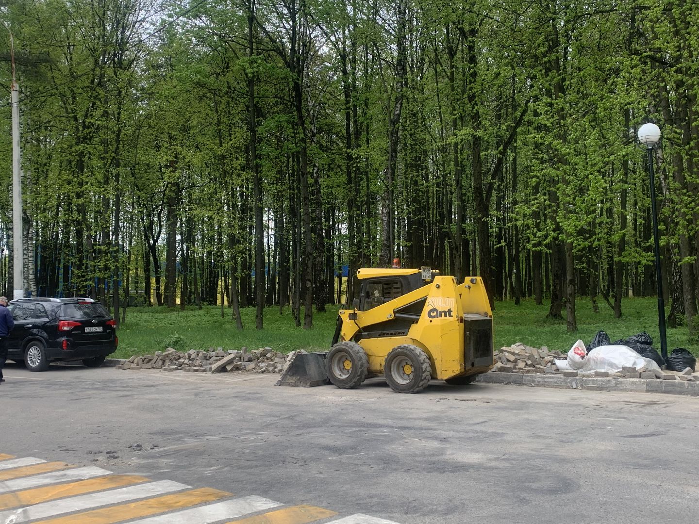 Благоустройство, парки, Подмосковье,Красногорск