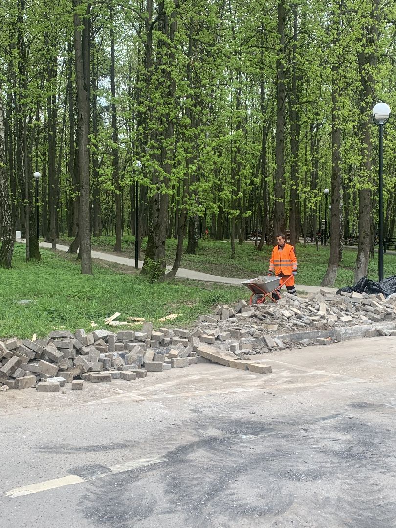 Благоустройство, парки, Подмосковье,Красногорск